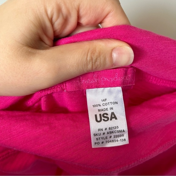 [14] Fresh Produce Cotton Fuchsia Pink A-Line Beach Mini Skirt Comfy & Light - Picture 8 of 8